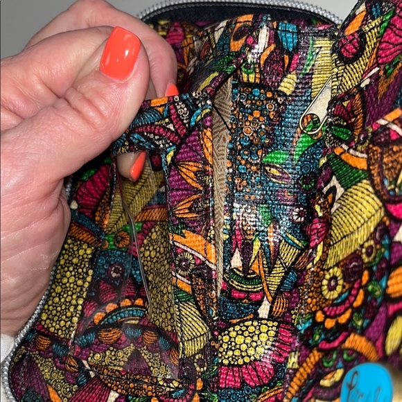 Sakroots Multicolor Crossbody Bag / Wallet removable adjustable strap - Picture 12 of 13